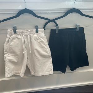 Lot of two Mish Boys shorts Size 5 Black and White